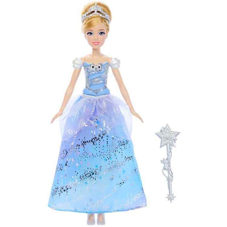 Disney Princess Cinderella Enchanted Ballgown Light-Up Fashion Doll