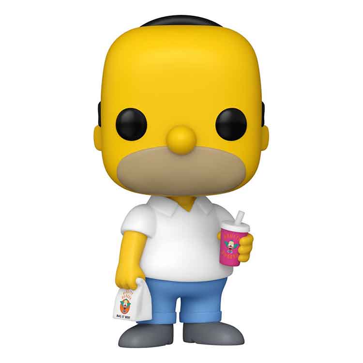 Funko Pop! TV: The Simpsons - Homer Simpson Vinyl Figure (9cm)