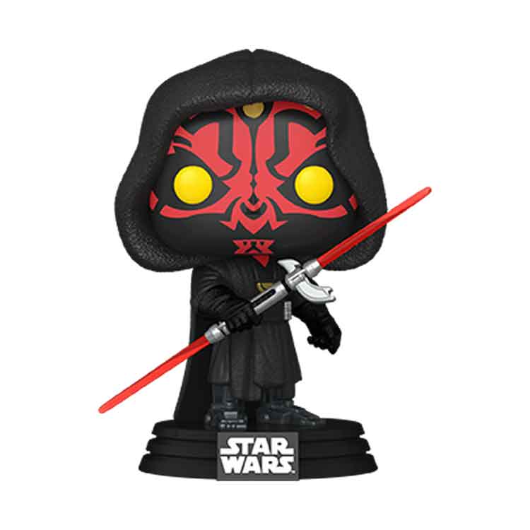 Funko POP Star Wars: Darkside Darth Maul Vinyl Figure – 9cm Collectible