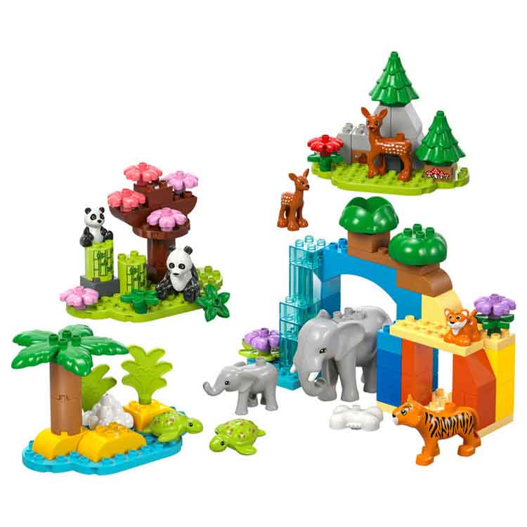 LEGO DUPLO 10446 Wild Animal Families 3in1 Toddler Learning Toy