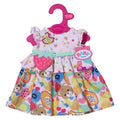 Baby Born Fruit Print Doll Dress – Colorful Summer Outfit for 43cm Dolls