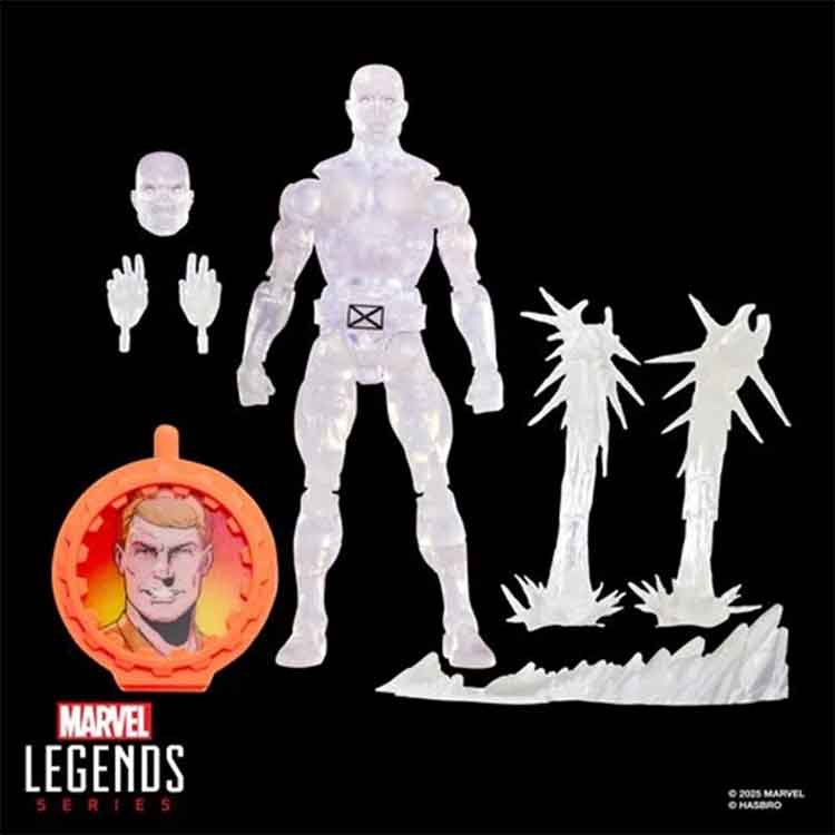 Marvel Legends Secret Wars Ice Man 6-Inch Action Figure – Hasbro