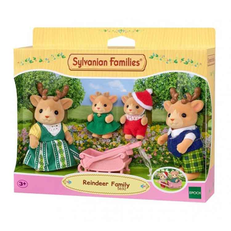 Sylvanian Families Reindeer Family – Collectible Animal Figures Set
