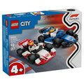 LEGO City F1 Williams Racing & Haas F1 Race Cars Building Set 60464