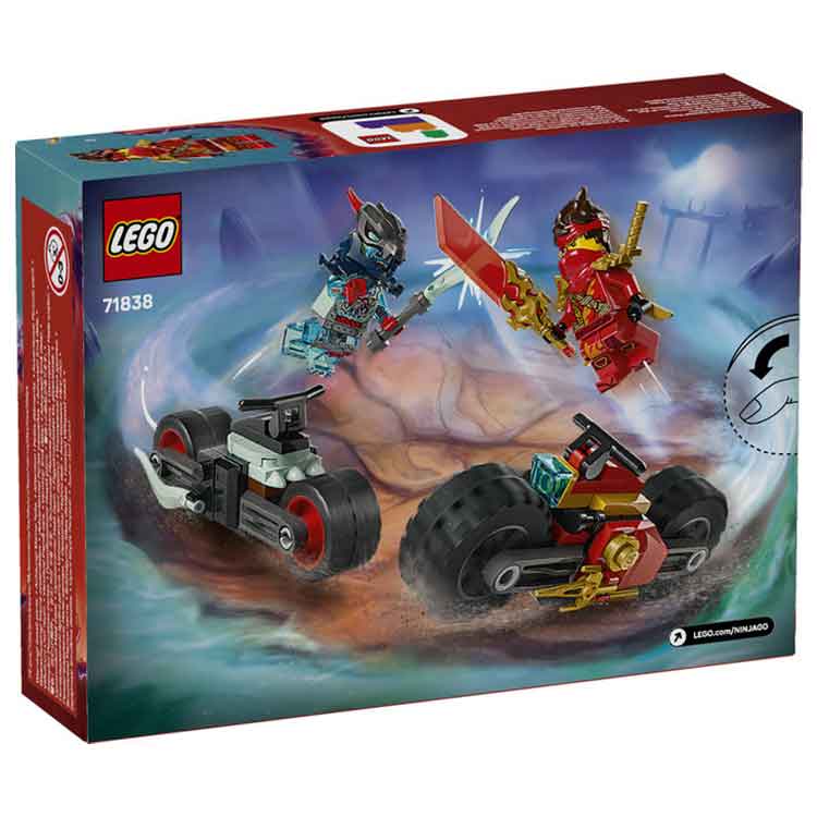 LEGO NINJAGO 71838 Kai's Motorcycle Speed Race Building Toy Set