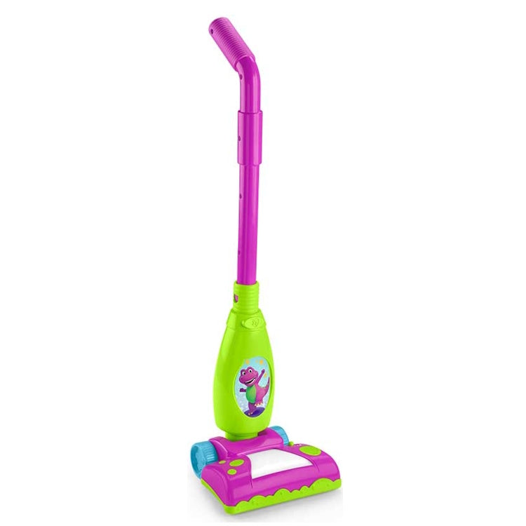 Fisher-Price Barney's World Musical Toy Vacuum with Lights & Sounds