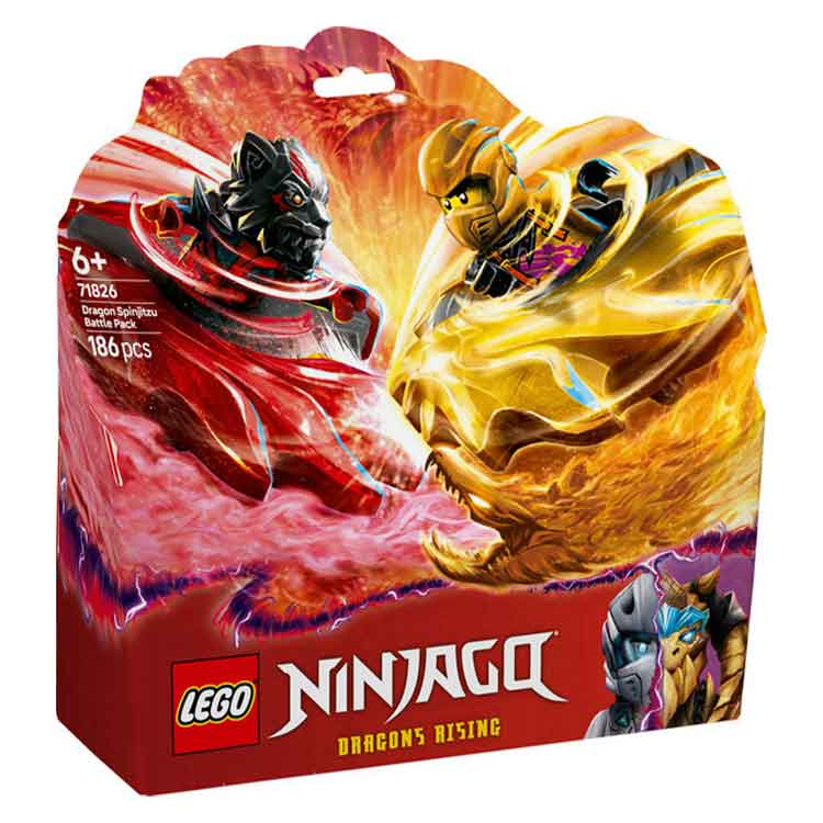 LEGO NINJAGO 71826 Dragon Spinjitzu Battle Pack Building Set Toy