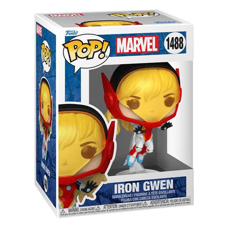 Funko Pop Marvel: Spider-Gwen Gwenverse – Iron Gwen Vinyl Figure