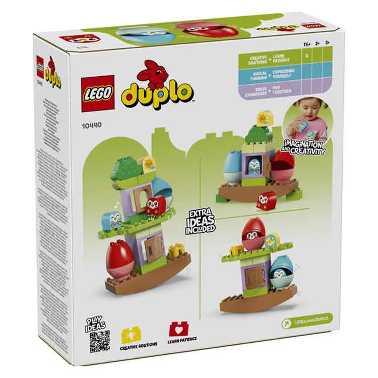 LEGO DUPLO 10440 Balancing & Stacking Tree House Toy for Toddlers