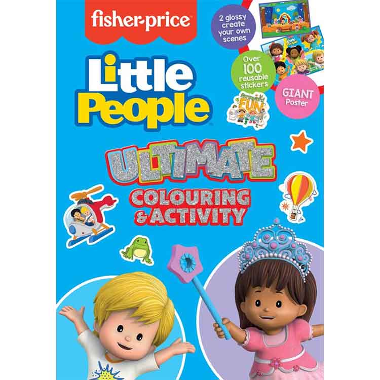Fisher Price Ultimate Colouring and Activity Set with Reusable Stickers