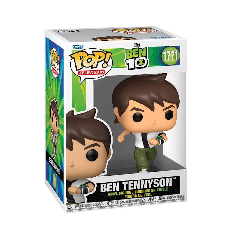 Funko Pop! TV: Ben 10 – Ben Tennyson Vinyl Figure Collectible, 9cm