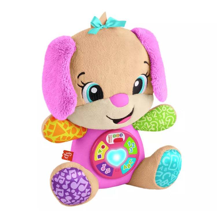 Fisher-Price Laugh & Learn Smart Stages Sis - Musical Plush Baby Toy