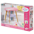 BABY born Changing Table – Wood-Effect Doll Nursery Station for 43cm Dolls