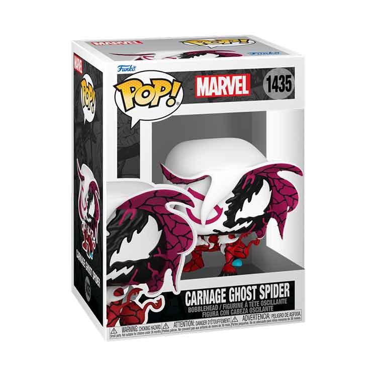 Funko POP Marvel: Carnageized Ghost Spider Vinyl Figure – 9cm