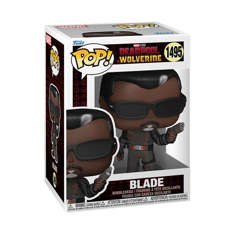 Funko POP Marvel: Deadpool & Wolverine – Blade Vinyl Figure 9cm