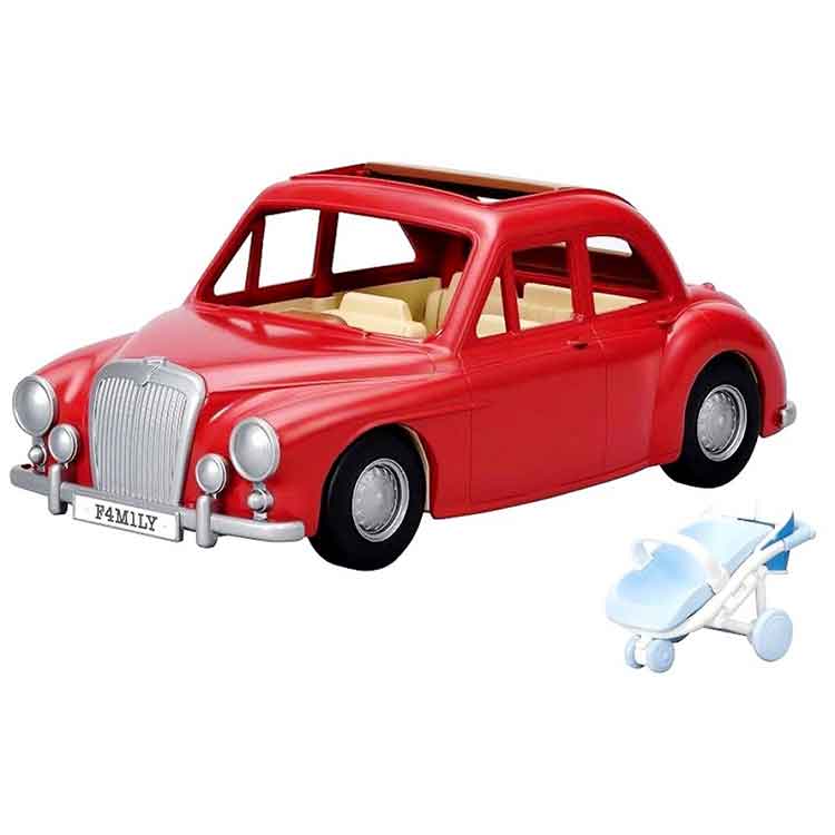 Sylvanian Families Family Cruising Car – Convertible Toy Vehicle