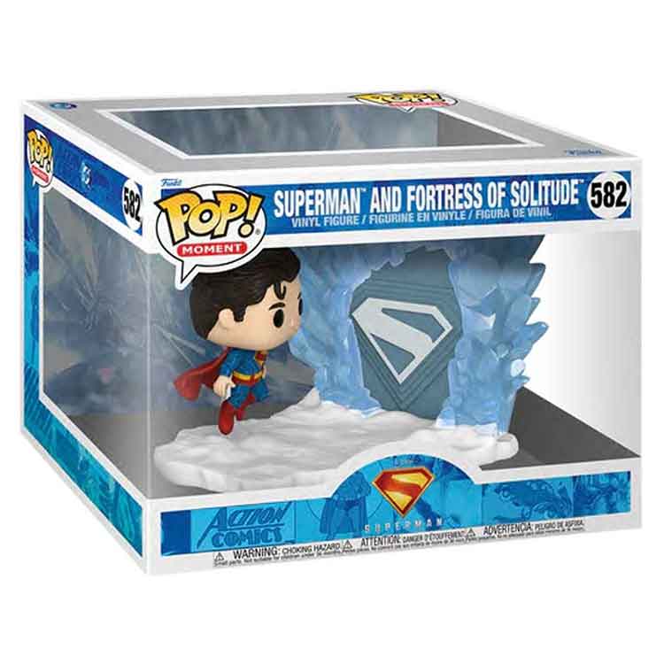 Funko Pop Moment: Superman and Fortress of Solitude Vinyl Figure