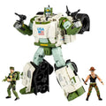Transformers x G.I. Joe Kup Triple T Tank with Sgt. Slaughter Figures