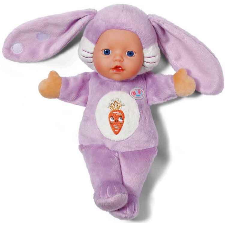 Baby Born Funny Bunny Soft Plush Hand Puppet and Dummy Holder – 26cm