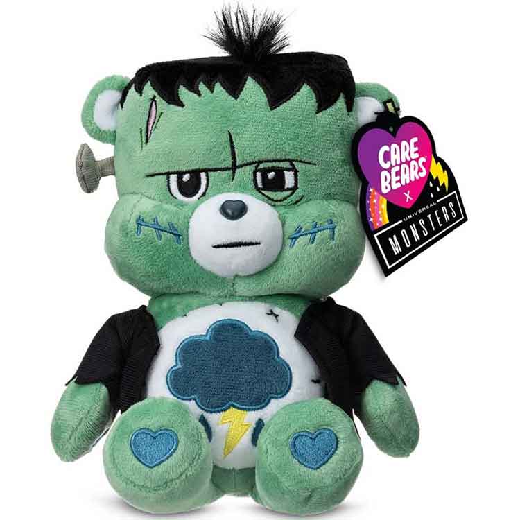 Care Bears Universal Monsters 22cm Plush – Grumpy Bear as Frankenstein