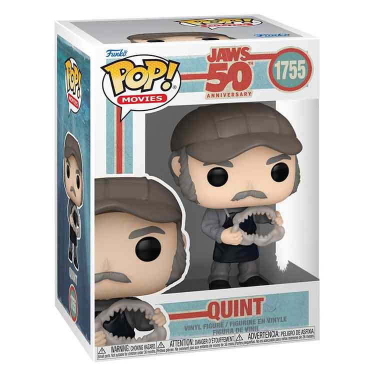 Funko Pop! Movies: Jaws – Quint Vinyl Figure (9cm) Collectible