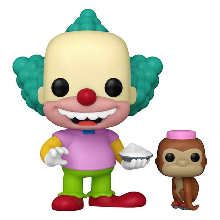 Funko Pop! & Buddy: The Simpsons – Krusty the Clown & Mr. Teeny Vinyl Figure