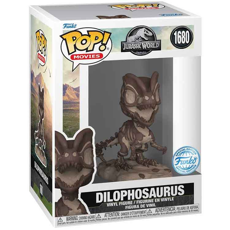 Funko Pop Movies: Jurassic Park Dilophosaurus Fossil Vinyl Figure