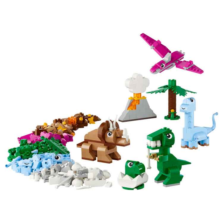 LEGO Classic Creative Dinosaurs 11041 Building Set for Kids Ages 5+