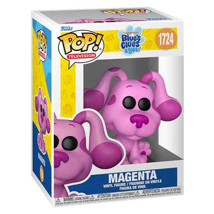 Funko Pop! Television: Blue's Clues – Magenta Vinyl Figure (9cm)