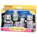 Sylvanian Families Snow Leopard Family – 9-Piece Winter Toy Playset