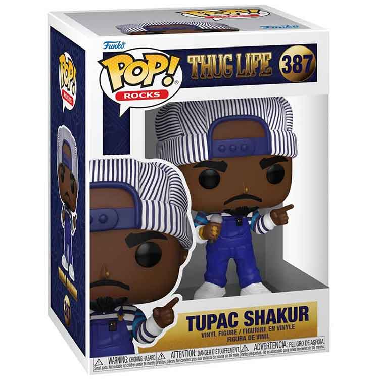Funko Pop Rocks: Tupac Shakur 90s Vinyl Figure - Music Collectible