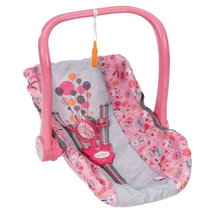 BABY born Comfort Seat – 4-in-1 Doll Carrier, Rocker and Car Seat