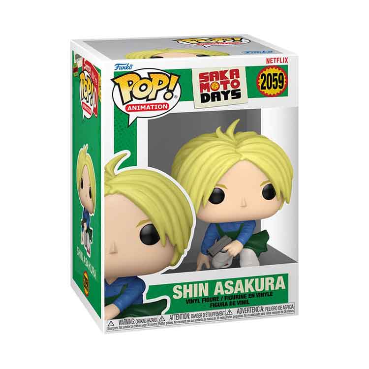Funko Pop! Sakamoto Days Shin Asakura Vinyl Figure – 9cm Collectible