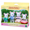 Sylvanian Families Marshmallow Mouse Family - 4 Collectible Figures