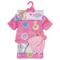 BABY born Pink Fluffy Coat Set – 43cm Doll Clothing with Leggings & Hat