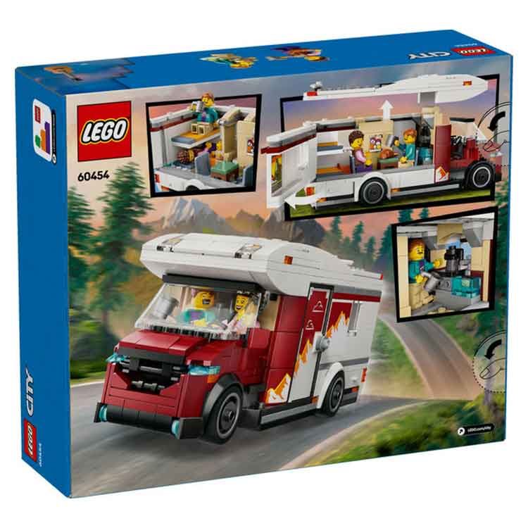 LEGO City 60454 Holiday Adventure Camper Van Building Set for Kids