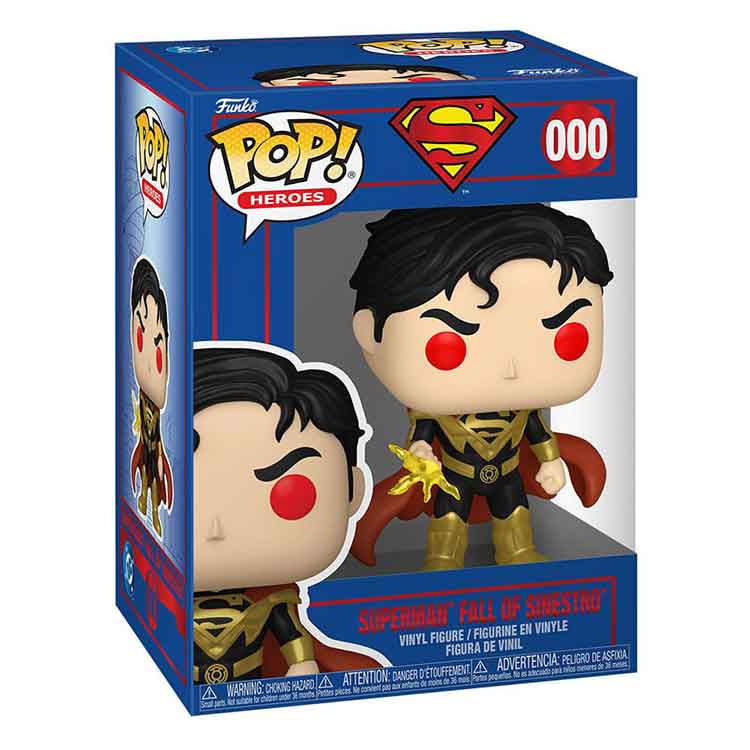 Funko Pop! DC Comics Superman Fall of Sinestro Vinyl Figure - 9cm