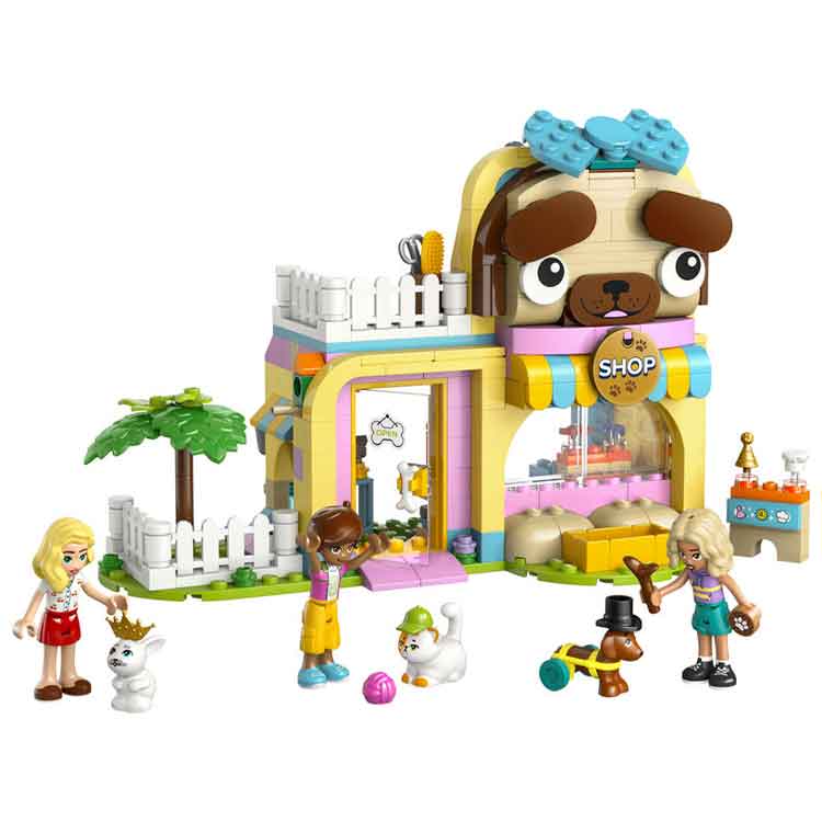 LEGO Friends 42650 Pet Accessories Shop Building Set with Minidolls