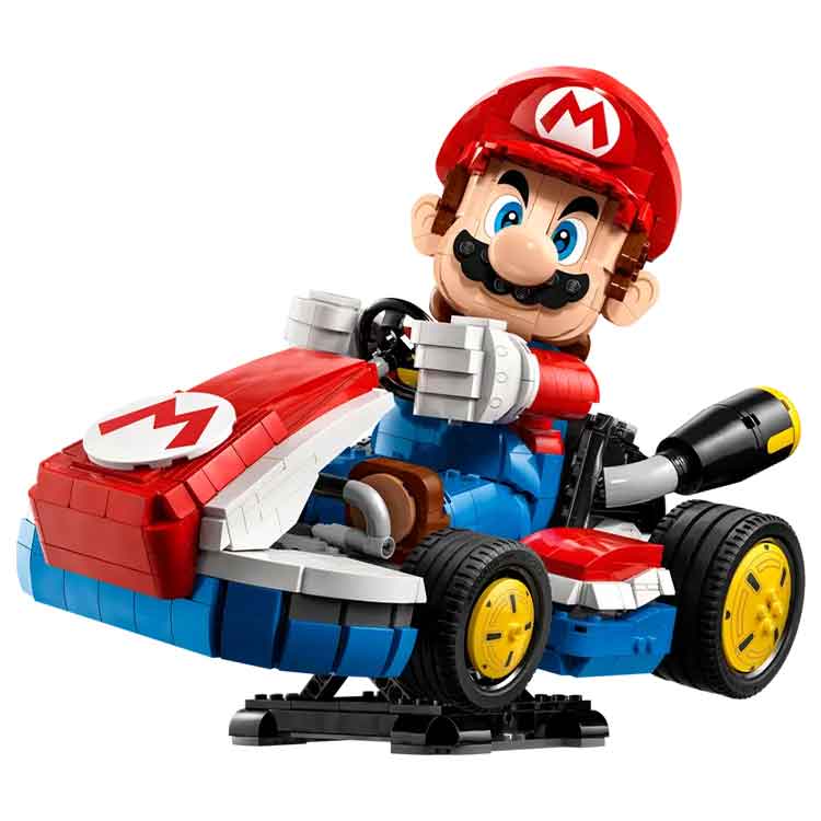 LEGO Super Mario Kart: Mario & Standard Kart 72037 Building Set for Adults
