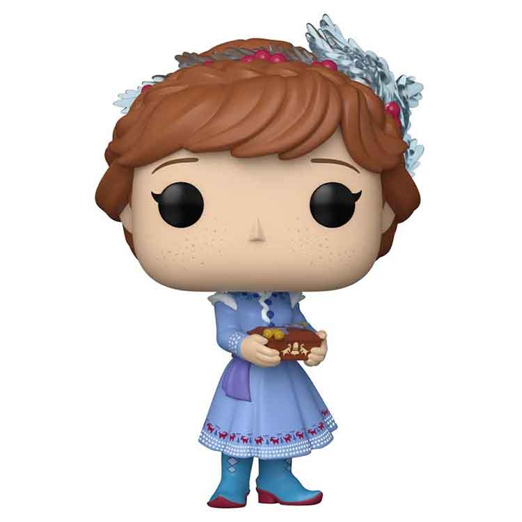 Funko Pop Disney: Princess Holiday Anna Vinyl Figure – Collectible Toy
