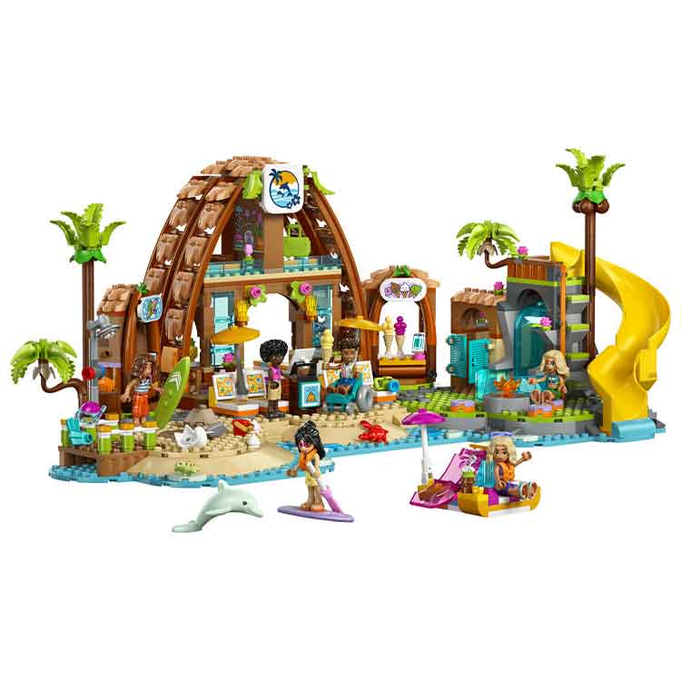 LEGO Friends 42673 Family Vacation Beach Resort Building Set