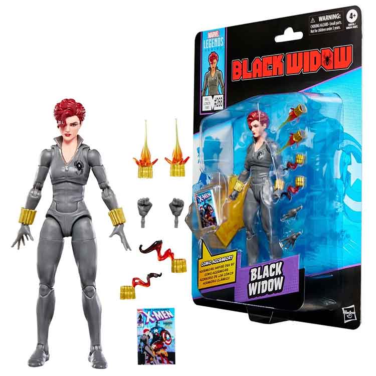 Hasbro Marvel Legends Black Widow 6-Inch Action Figure - Uncanny X-Men