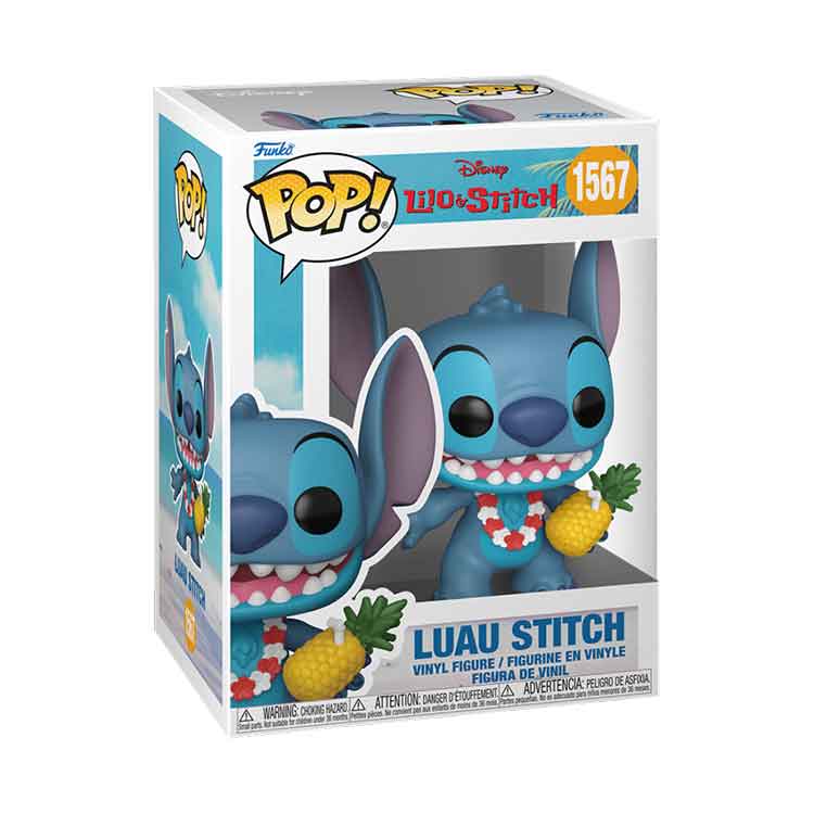 Funko POP Disney: Lilo & Stitch – Luau Stitch 9cm Vinyl Figure