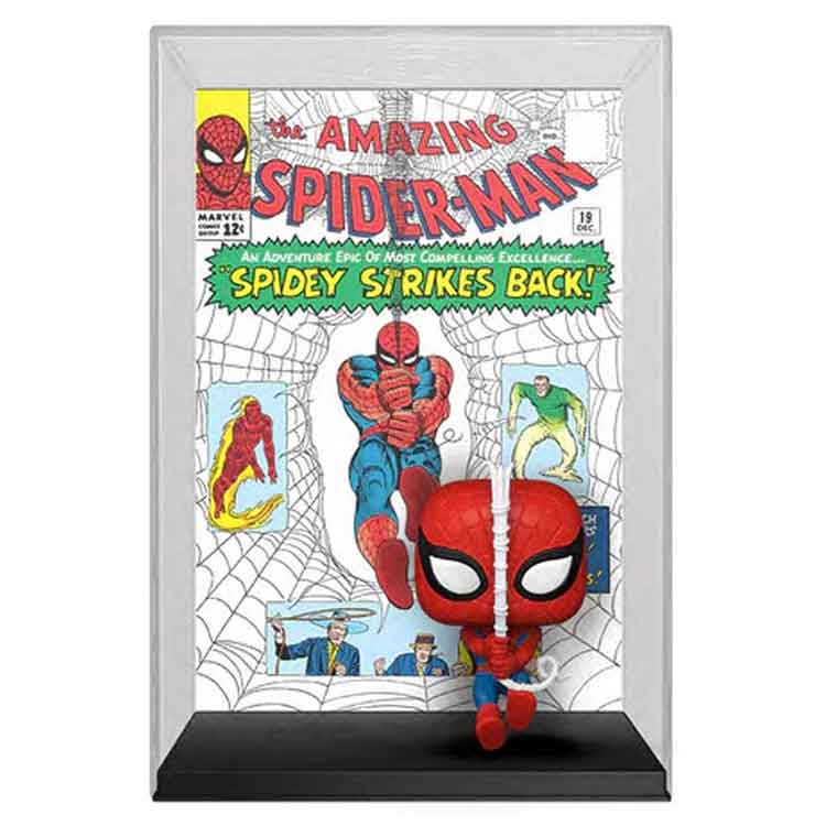 Funko Pop! Comic Cover: Marvel Spider-Man #19 Vinyl Figure Display
