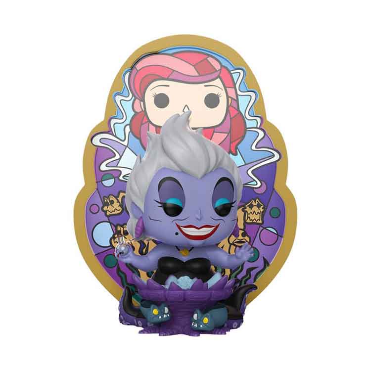 Funko Pop! Deluxe Disney The Little Mermaid Ursula Stained Glass Figure