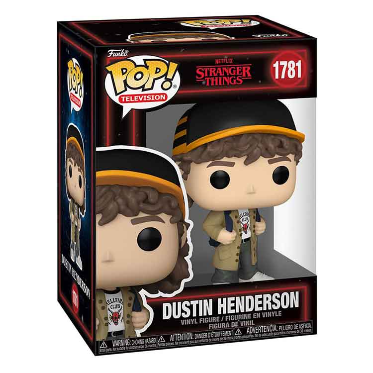 Funko Pop! Stranger Things - Dustin Henderson Vinyl Figure (9cm)