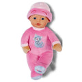BABY born for babies Sleepy Pink Soft Body Doll with Rattle – 30cm