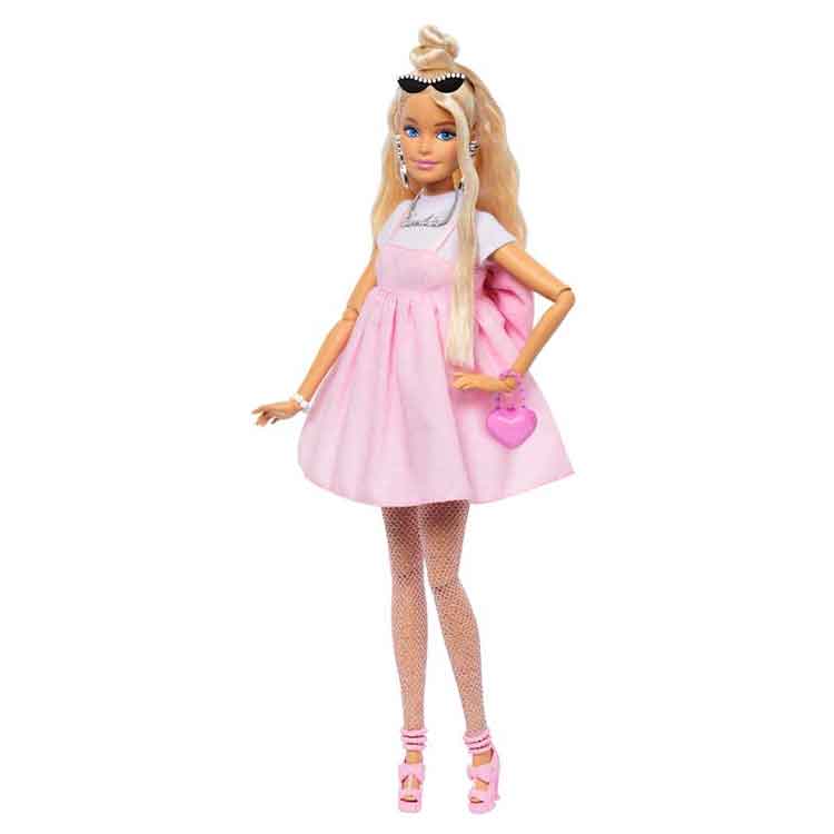 Barbie Deluxe Style Fashion Doll – Glamorous Bow Edition Collectible