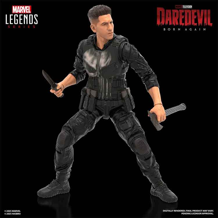 Hasbro Marvel Legends Punisher Action Figure – Daredevil: Born Again