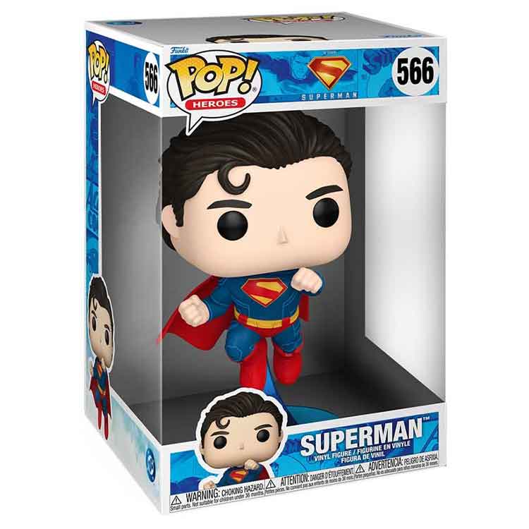 Funko Pop Jumbo: Superman (2025) - 10-Inch Vinyl Collectible Figure